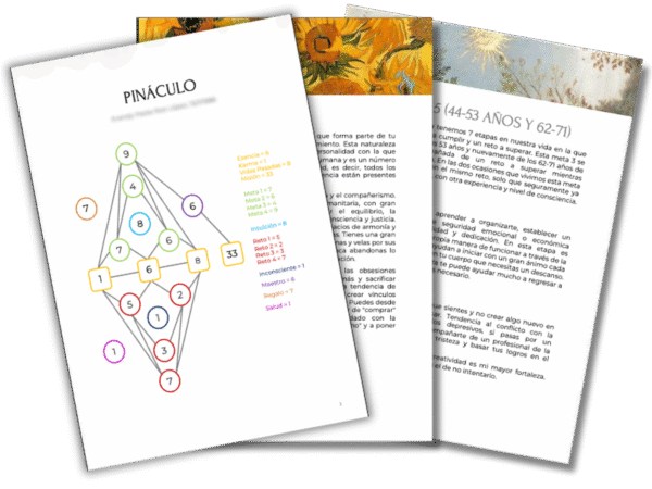 Carta Pináculo Numerológico PDF